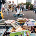 Protest „Biblioteca pentru Pop” - Piața Victoriei