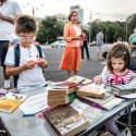 Protest „Biblioteca pentru Pop” - Piața Victoriei