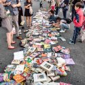 Protest „Biblioteca pentru Pop” - Piața Victoriei