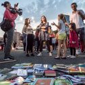 Protest „Biblioteca pentru Pop” - Piața Victoriei