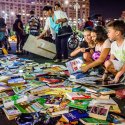 Protest „Biblioteca pentru Pop” - Piața Victoriei