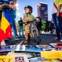 Protest „Biblioteca pentru Pop” - Piața Victoriei