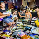 Protest „Biblioteca pentru Pop” - Piața Victoriei