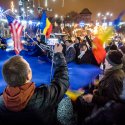 Protest împotriva corupției - Piața Victoriei