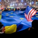 Protest împotriva corupției - Piața Victoriei