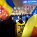 Protest împotriva corupției - Piața Victoriei