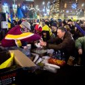 Protest împotriva corupției - Piața Victoriei