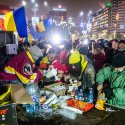 Protest împotriva corupției - Piața Victoriei