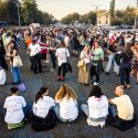 Protest pentru combaterea violenței împotriva femeilor - Piața Victoriei