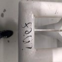 Graffiti pe scarile interioare ale MNAC