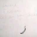 Graffiti pe scarile interioare ale MNAC