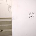 Graffiti pe scarile interioare ale MNAC