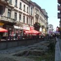 Bucuresti in timpul restaurarii centrului vechi