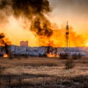 Incendiu Delta Văcărești - 24 februarie 2020