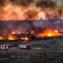 Incendiu Delta Văcărești - 24 februarie 2020