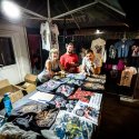 Standul de merch - Festival Artmania în Quantic Pub - Șoseaua Grozăvești