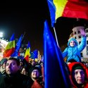 Protest Pro Europa - Piața Universității