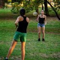 Badminton in Cișmigiu