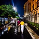 Ploaie după meci - Calea Victoriei