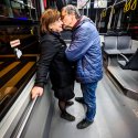 În autobuz - Calea 13 Septembrie