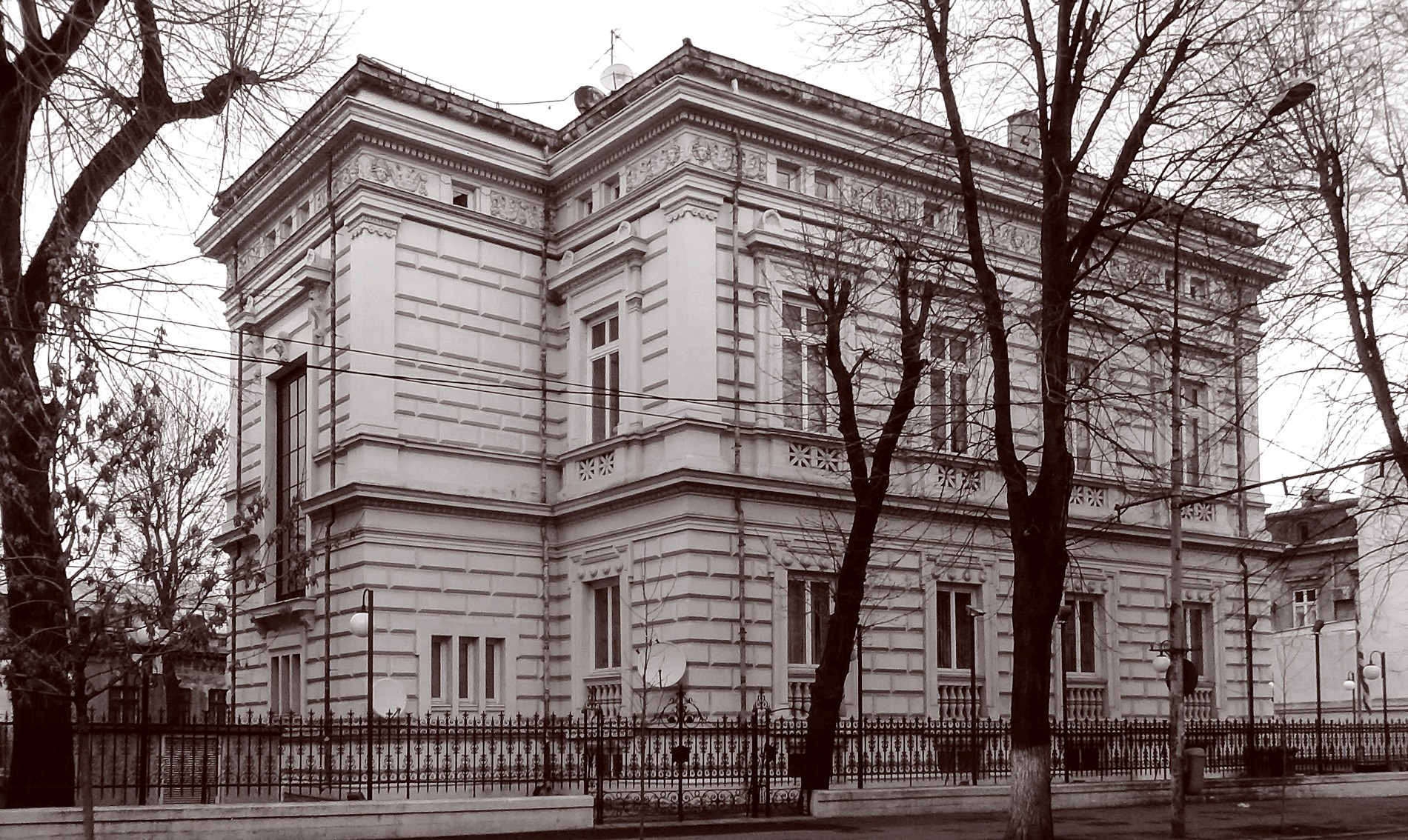 Palatul Legației Greciei, redecorat de Van Saanen-Algi în 1916