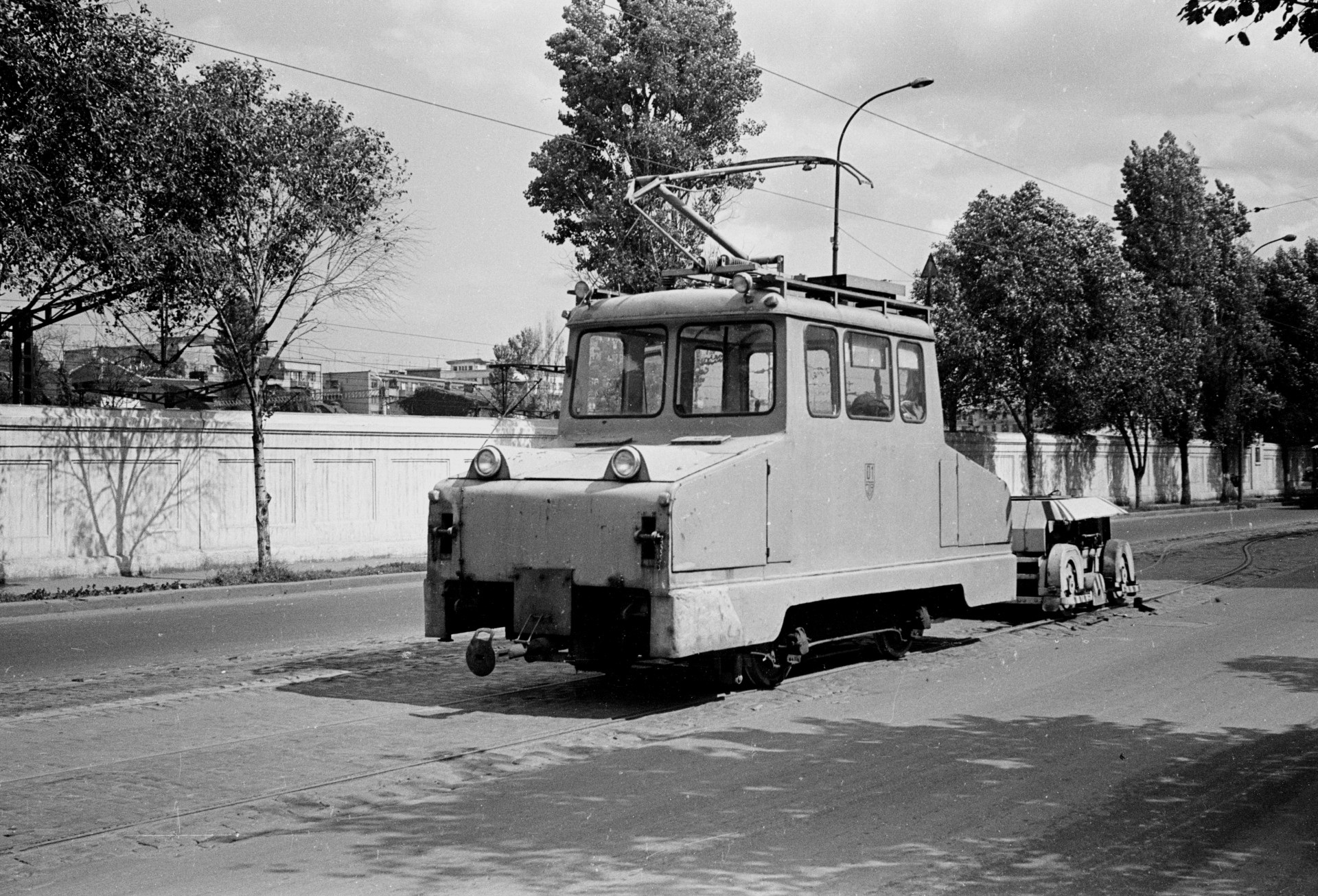 Tram polizat sine Gara de Nord 06.09.1976