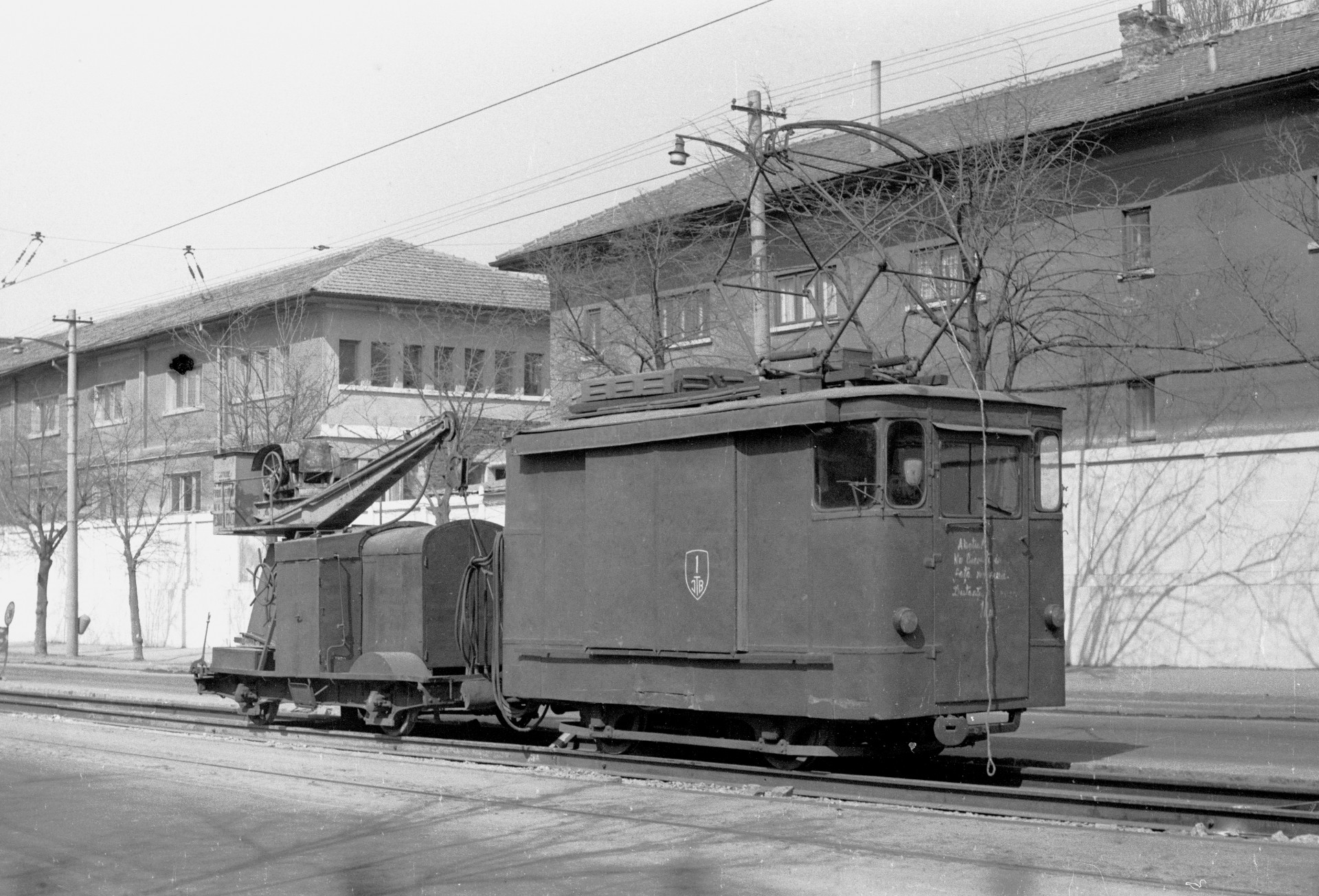 tram nr. 1 sudat sine Calea Giulesti 24.03.1976