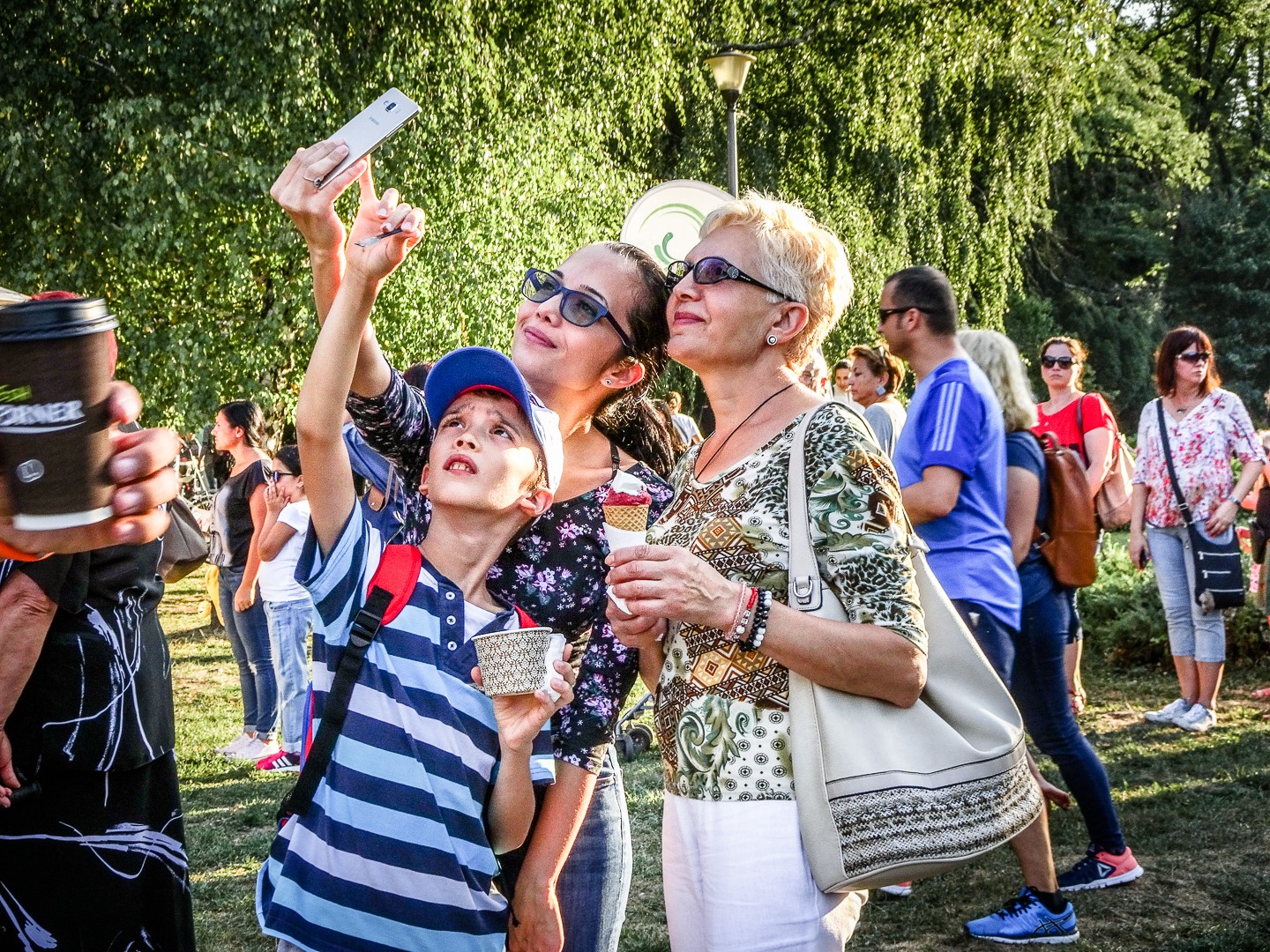 Selfie - Festivalul Îngheţatei Artizanale 2017 - Parcul Herăstrău