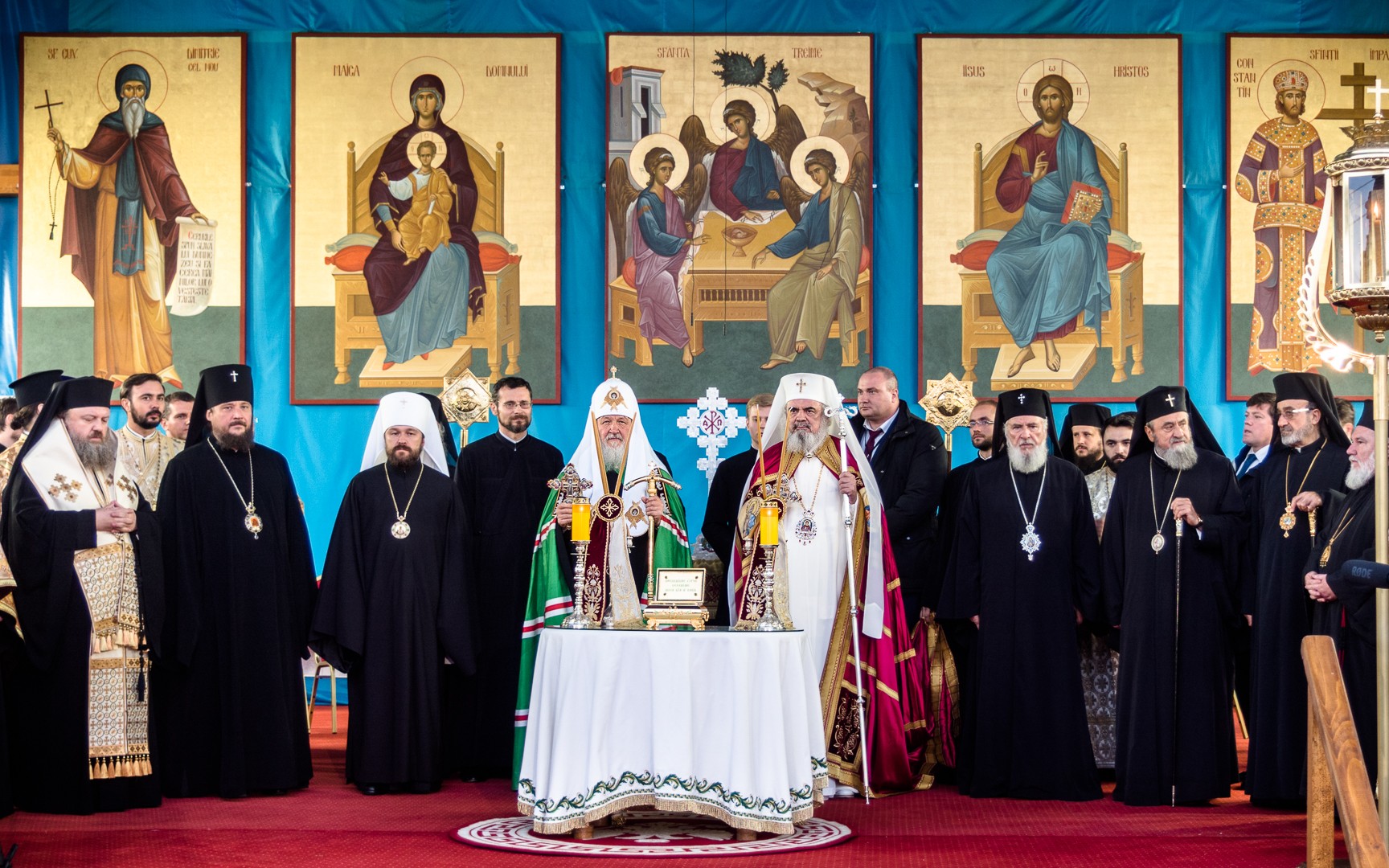 Patriarhul Kirill și Patriarhul Daniel
