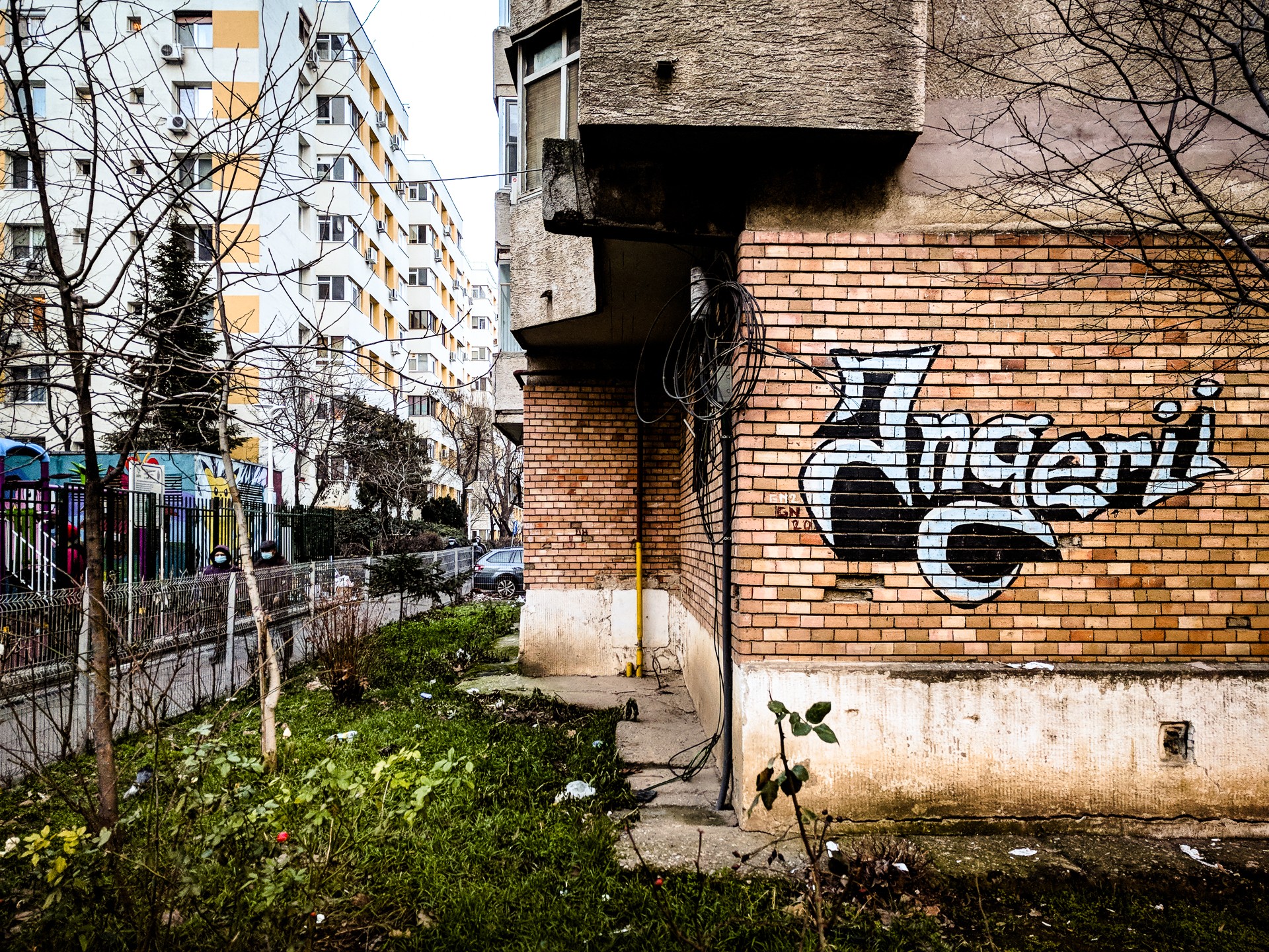 Graffiti în Pantelimon - Bd. Chișinău