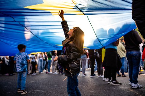 România în Lumină - Meeting susținere Nicușor Dan