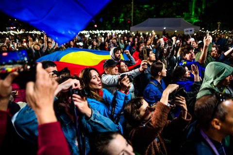 România în Lumină - Meeting susținere Nicușor Dan