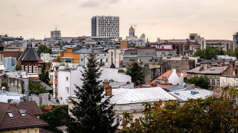 Vedere către Izvor - Strada Căderea Bastiliei