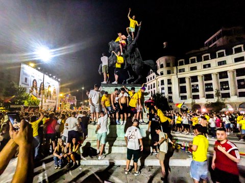 Calificare optimi Euro 2024 - Piața Universității