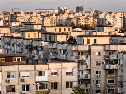 Vedere spre Berceni - Șoseaua Olteniței