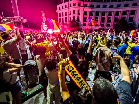 Calificare optimi Euro 2024 - Piața Universității