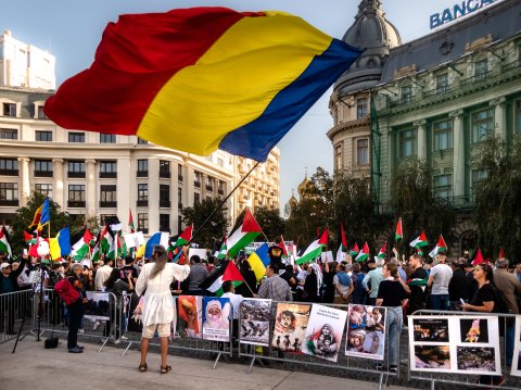 Protest - Piața Universității