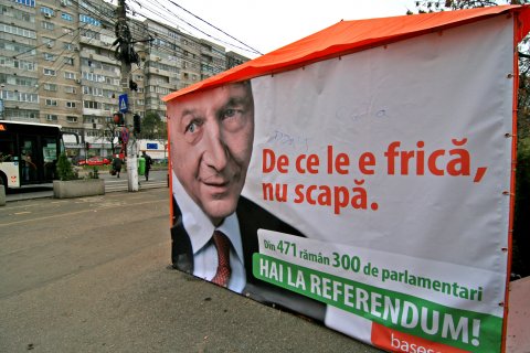 Referendum scadere numar parlamentari