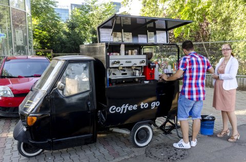 Cafenea mobila in Pipera