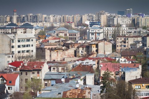 Vedere spre soseaua Nicolae Titulescu