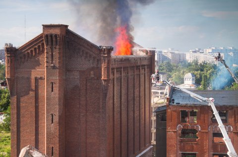 Incendiu la Moara lui Assan - 2012