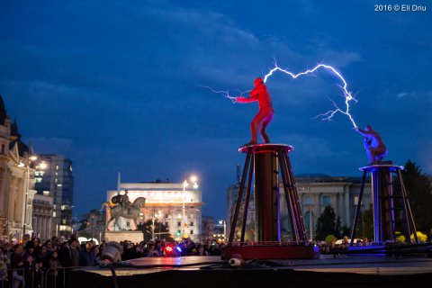 Lords of Lights @Sportlight Bucharest International Light Festival 2016