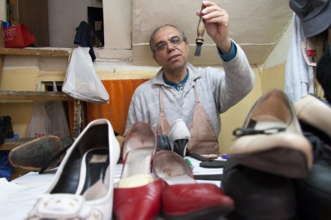 George Ionescu, pantofar