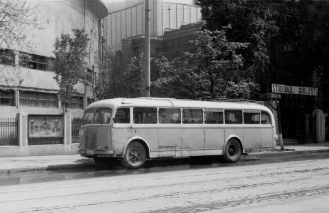 Autobuz SKODA 706 Stadionul Giulesti