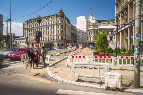 Calea Victoriei - Santier