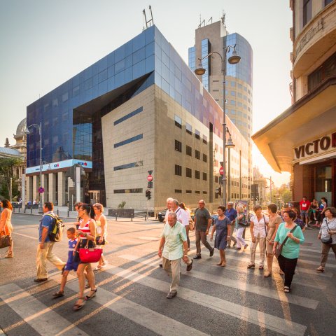 Trecere de pietoni - Calea Victoriei