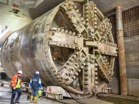 TBM - Santier metrou Drumul Taberei