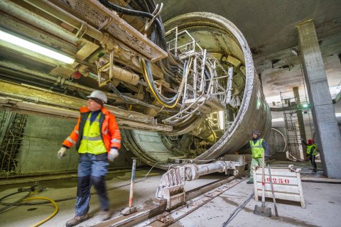 TBM - Santier metrou Drumul Taberei