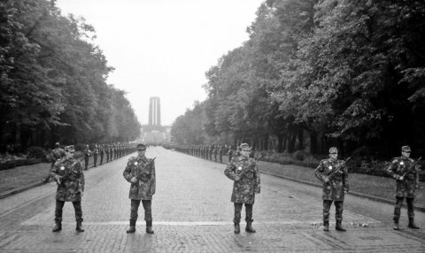 Parcul Carol I, aducerea Ostasului Necunoscut