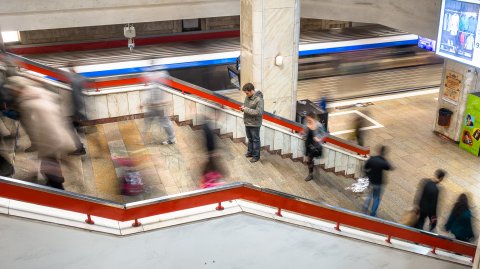 Statia de metrou Piata Unirii 2